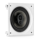 ARANDELA FRAHM HS 8" SOM DE EMBUTIR 150W QUADRADA COM 3 VIAS E CROSSOVER