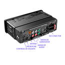 AUTO RADIO ROADSTAR RS150BR AM/FM BLUETOOTH DSP PRO LINE