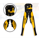 ALICATE DE CRIMPAR WESTERN 8,5" PARA FIOS DE 0,2 A 6MM PRETO E AMARELO
