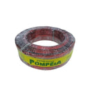 Cabo Bicolor Cristal 2x18awg 2x0,75mm Vermelho C/100 Pompeia