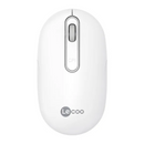 MOUSE SEM FIO RECARREGÁVEL LENOVO LECOO WS207 BRANCO