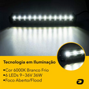 MINI BARRA DE 6 LEDS TARPONN CYBER TP-6034 183 9~36V 6000K