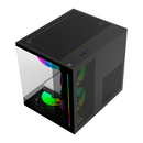 Gabinete Sem Fonte C3tech Gaming Aquarius Mt-g810bk  - Preto