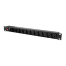 PROTETOR ELÉTRICO PARA RACK INTELBRAS EPR 212+ 12 TOMADAS - 4824303