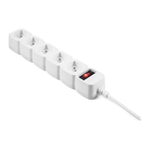 PROTETOR ELÉTRICO PARA RACK INTELBRAS EPE 205 5 TOMADAS - BRANCO 4824200
