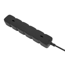 PROTETOR ELÉTRICO PARA RACK INTELBRAS EPE 205 5 TOMADAS - PRETO 4824201