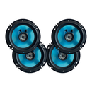 KIT RÁDIO + 4 ALTO FALANTES 6,5" 50W ROADSTAR RS-2670BR SMART LINE