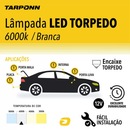 LÂMPADA LED TARPONN TORPEDO TP-5020 SJ-5050-6SMD 31MM C/2