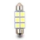 LÂMPADA LED TARPONN TORPEDO TP-5026 SJ-5050-6SMD 39MM C/2