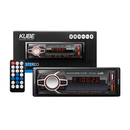 Auto Rádio Kube Ku-1100 12v Bluetooth/micro Sd/aux Vermelho
