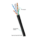 Cabo Lan Mpt Cat6 U/utp 23awgx4p 305 Metros Cmx Preto 53040552