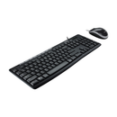 Combo Teclado E Mouse Logitech Mk200 Usb Preto
