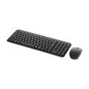 Combo Teclado E Mouse Sem Fio Logitech Mk250 Grafite