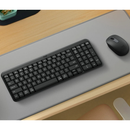 Combo Teclado E Mouse Sem Fio Logitech Mk250 Grafite