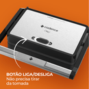 Grill Elétrico Cadence Grl200 Click Inox 127v