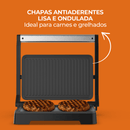 Grill Elétrico Cadence Grl200 Click Inox 127v
