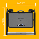 Grill Elétrico Cadence Grl200 Click Inox 127v