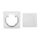 Arandela Quadrada Fiamon Sem Falante 6" Branco
