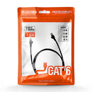 Cabo De Rede Patch Cord Cat6 Pluscable Pc-eth6u100bk 10m Preto