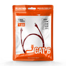 Cabo De Rede Patch Cord Cat6 Pluscable Pc-eth6u100rd 10m Vermelho