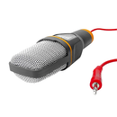 Microfone Condensador De Mesa Mxt Mx-mc017 P2 Com Tripé