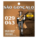 Encordoamento Violão Nylon Cristal Pacote 03 Unidades São Gonçalo