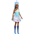 Barbie Fantasy Boneca Saia Unicórnio Sonho Azul