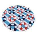 Kit 4 Capas Para Sousplat Replica Naútico 35cmx35cm - UN / 4