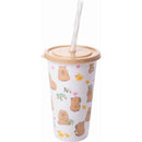 Copo Decorado Capivara Refri Fun 500ml