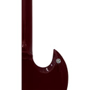 Guitarra Elétrica Sg De Madeira Maciça Thomaz Teg 340 Vinho