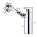 Torneira Banheiro Lavabo Monocomando Rotativa Fria Quente