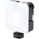 Mini Luz Led Portátil Para Vídeo Câmera Rgb Lâmpada