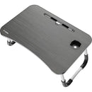 Mesa para Notebook Portátil Fortrek Lapdesk com Gaveta Embutida Preto
