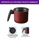 Fervedor Rochedo Facilita Vermelho 12cm - CXM / 4