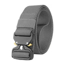 Cinto Tático Com Fivela De Engate Rápido Metal Preto