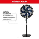 Ventilador de Coluna Arno Xtreme Force Breeze 50cm 6 Pás VB52 220V