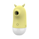 Vibrador Pulsação Língua 2 Em 1 Alce Usb Cor:amarelo