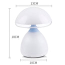 Luminária Abajur Led Recarregável Cogumelo 7 Cores