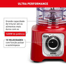 Liquidificador Arno Power Max LN63 1400W Vermelho 127V