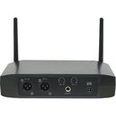 Sistema de Microfone Duplo Sem Fio Leson LS962 Bege