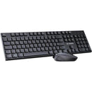 Kit Mouse e Teclado Fortrek CW11 Wireless Preto