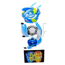 Kit Pião Metal Montar Lançador Brinquedo Infantil Criança
