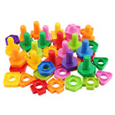 Brinquedo Blocos De Montar Formas Parafuso - Para Encaixar