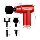 Pistola Massageadora Elétrico Fascial Muscular Relaxante