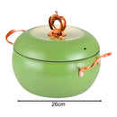 Panela Antiaderente Cozinha Formato Maçã Cor:vermelho