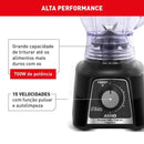 Liquidificador Arno Power Mix LQ33 700W Limpa Fácil Preto 127V