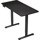 Mesa Elétrica Altura Ajustável Motor único Fortrek Lift Preta 120×60