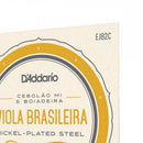 Encordoamento Para Viola Brasileira Cebolão MI/Boiadeira EJ82C D Addario