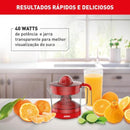 Espremedor de Frutas Arno Express CP32 40W 750ml Vermelho 127V