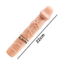 Vibrador Dildo Pênis Realístico Consolo C/ Vértebra 22cm